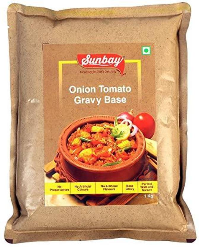 Sunbay Onion Tomato Gravy Base 1 kg 1 kg Price in India Buy Sunbay