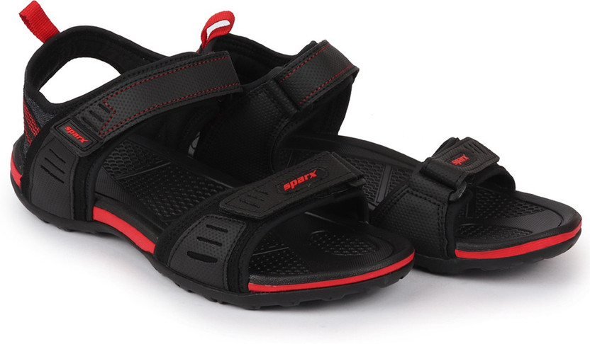 Sparx Men Black Sandals - Buy Sparx Men 