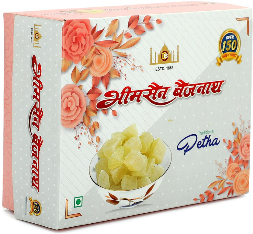 bhim sain baij nath (Inventor of Dalmoth and Petha) - Dry Petha Box(500 g)