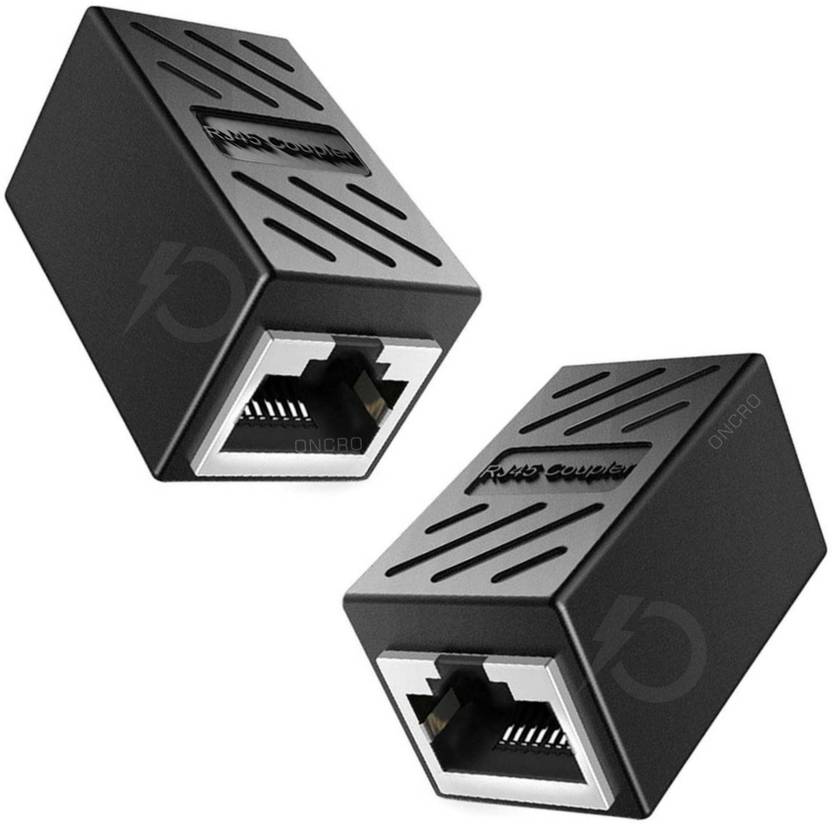 ONCRO Pack of 2 connectors, rj 45 jointer, rj45 connector female to female, rj45