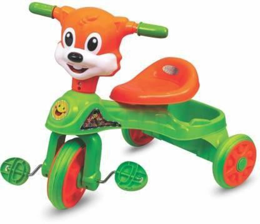 Concept Racing Stylish Kids Tricycles with Backrest Seat, Back Storage