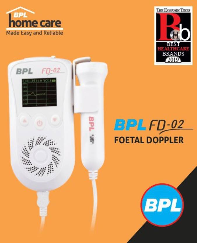 BPL Medical Technologies FD02 White Fetal Doppler Price in India Buy BPL Medical Technologies