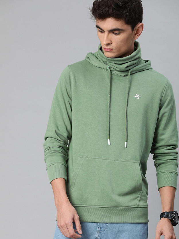 WROGN Full Sleeve Solid Men Sweatshirt 