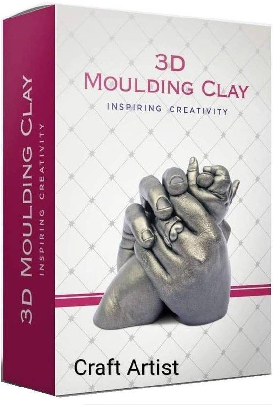 R H lifestyle 3D Moulding and Casting Powder Kit (1 Packet Casting & 1