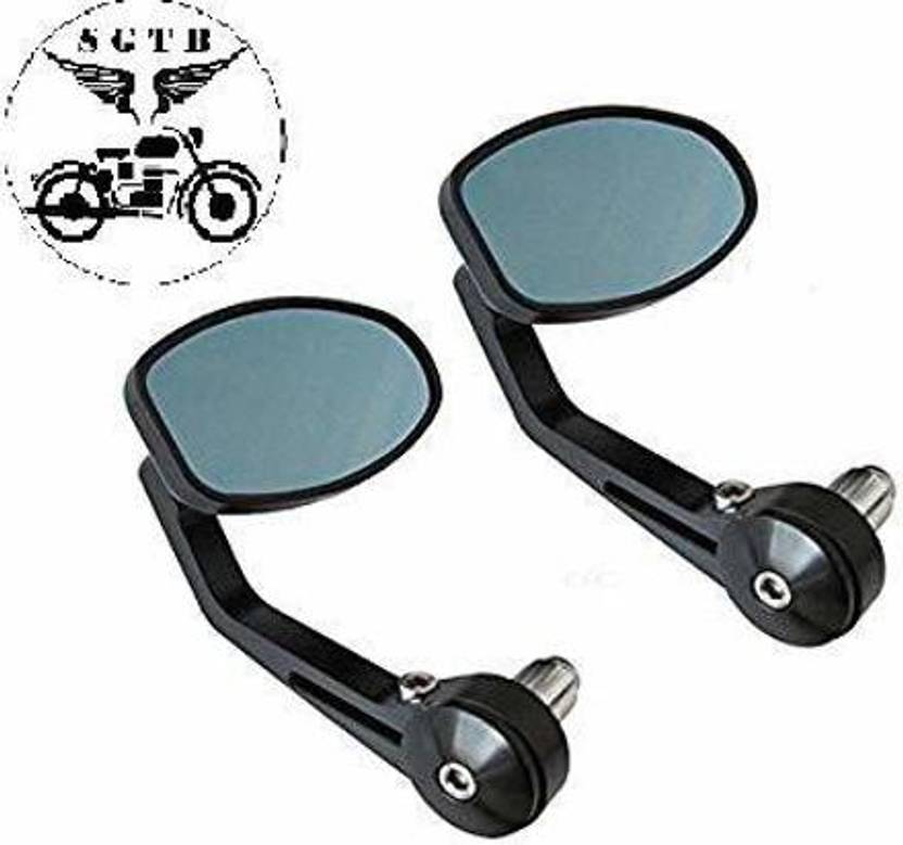 AUTOFIT Handle Grip End Oval Side Mirror/Handle Bar Edge OVAL Side