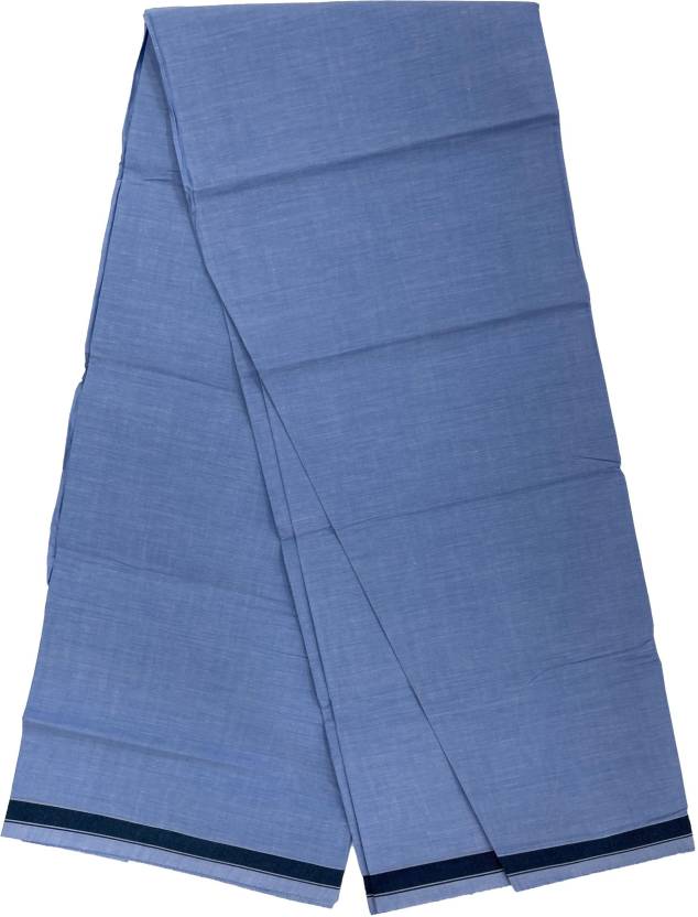 ISMAIL Solid Blue Lungi Price in India - Buy ISMAIL Solid Blue Lungi ...