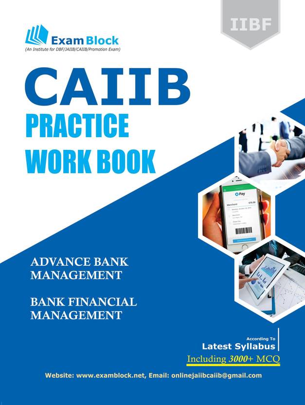 CAIIB Practice Work Book For 2 Subjects (ABM & BFM) Buy CAIIB Practice