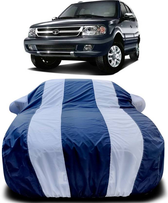 THE REAL ARV Car Cover For Tata Safari Dicor (With Mirror Pockets