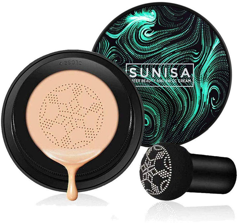 sunisa Water Beauty And Air Pad Cc Cream #IMPORTED Foundation(Beige, 20 g)