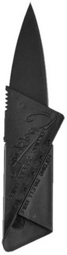 Exciting Lives Credit Card Pocket Knife Black