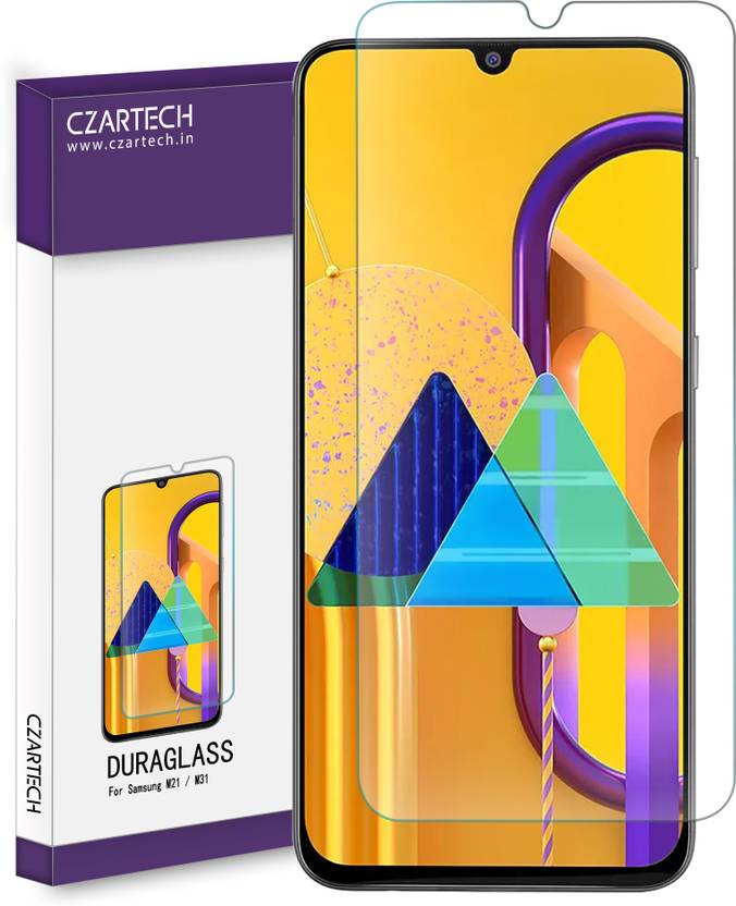 CZARTECH Tempered Glass Guard for Samsung Galaxy M31, Samsung Galaxy