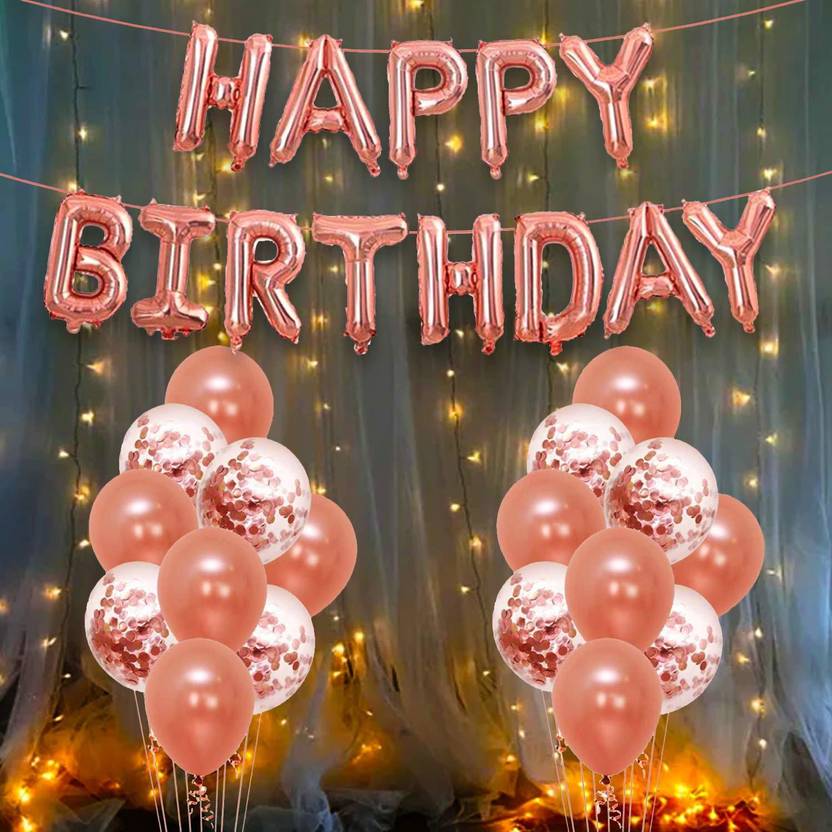 THE AMEX COMPANY Happy Birthday Decorations Kit / Items Birthday