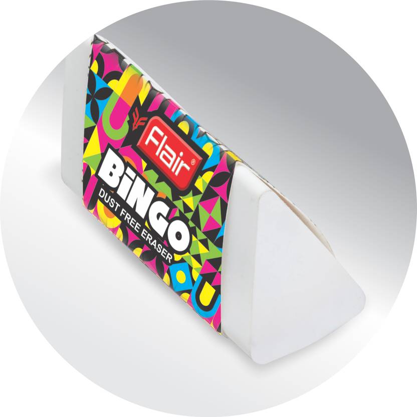 Flair Creative Bingo NonToxic Eraser Eraser