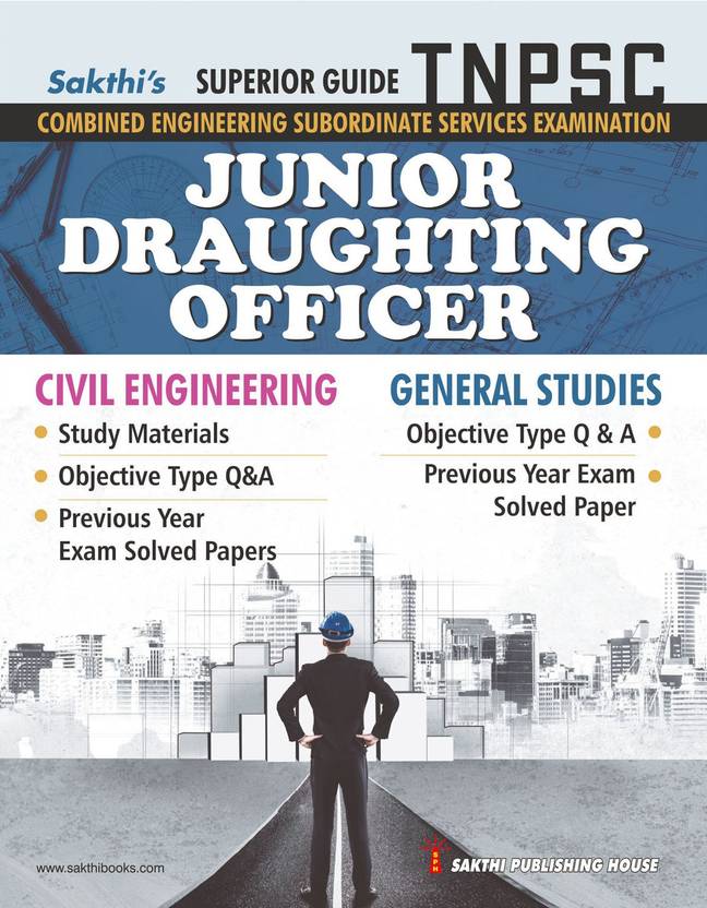 TNPSC Junior Draughting Officer (JDO) Examination Book 2021 Buy TNPSC