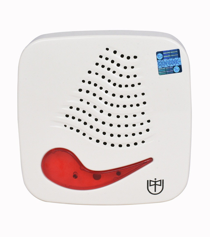 Aarav Enterprises Water Tank Overflow Alarm Siren with Voice Sound, Wired Sensor Security System Water Alarm Bell with free water sensor,Oval Shape Wired Sensor Security System