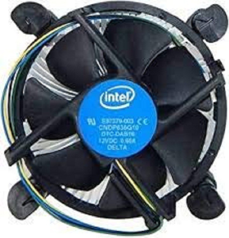 LXRIOUS 1155 Cooling Fan Processor Cooler(Black)