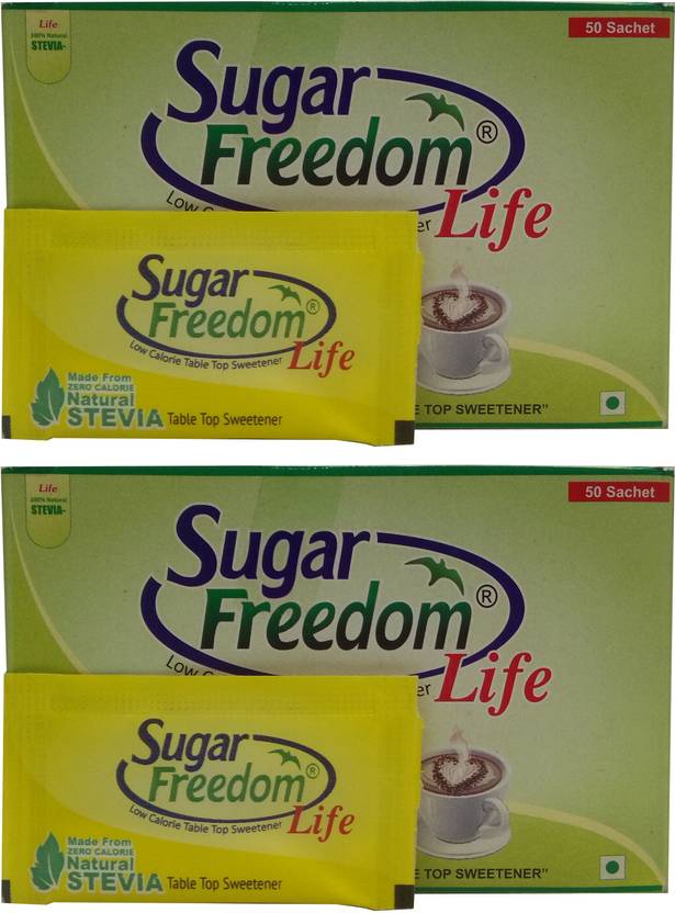 Sugarfreedom Stevia Sachets Stevia Powder Sugarfree Sweetener