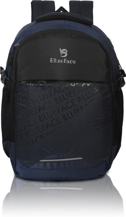 Blue face backpack clearance