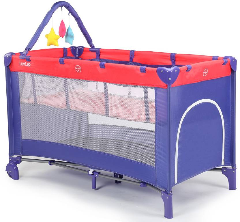 LuvLap Elegant Baby Playpen Playard for Kids/Toddlers, Folding Baby Bed