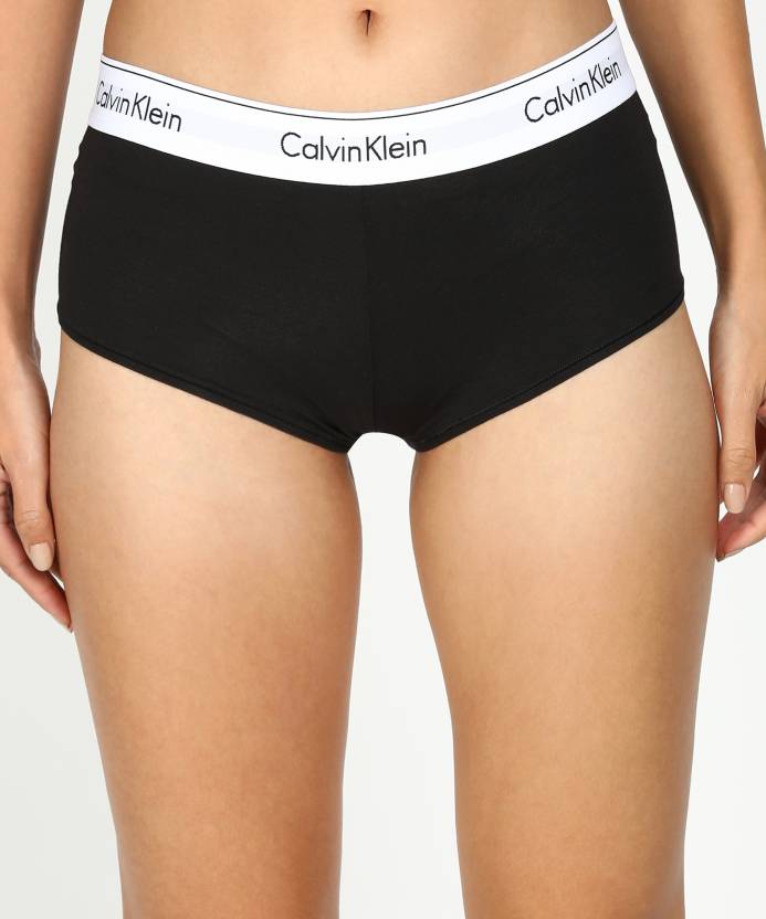 Calvin Klein Underwear Women Hipster Black Panty - Buy Calvin Klein  Underwear Women Hipster Black Panty Online at Best Prices in India |  