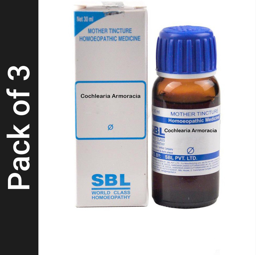 SBL Cochlearia Armoracia Q Mother Tincture(3 x 30 ml)
