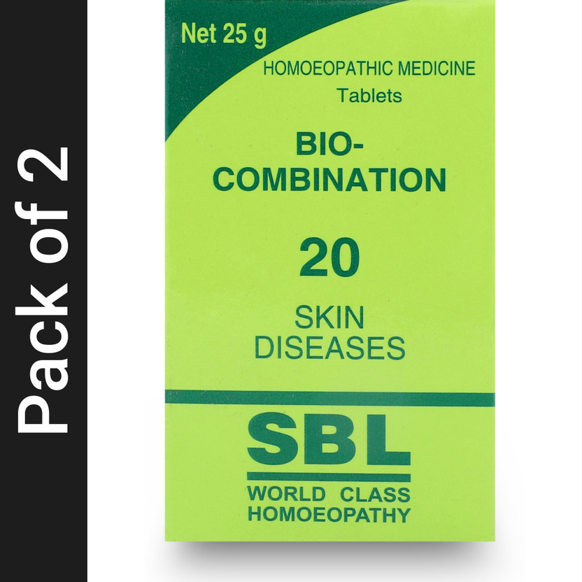 SBL Bio-Combination 20 Tablets(2 x 25 g)