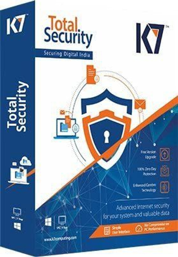 K7 Total Security 3 User 3 Years (Renewal)(CD/DVD)