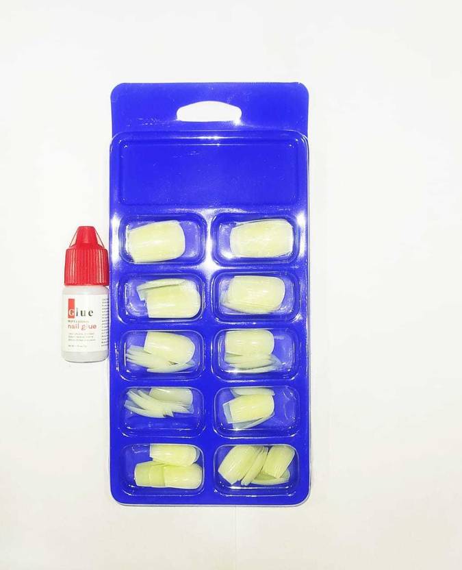 krazy girl Hot Artificial Gold Finger Empress Curve Tips Fake Nails