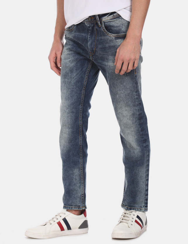 FLYING MACHINE Slim Men Blue Jeans 