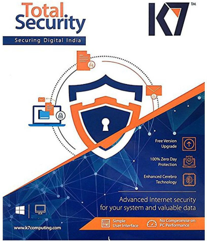 K7 Total Security 5 User 1 Year (Renewal)(CD/DVD)