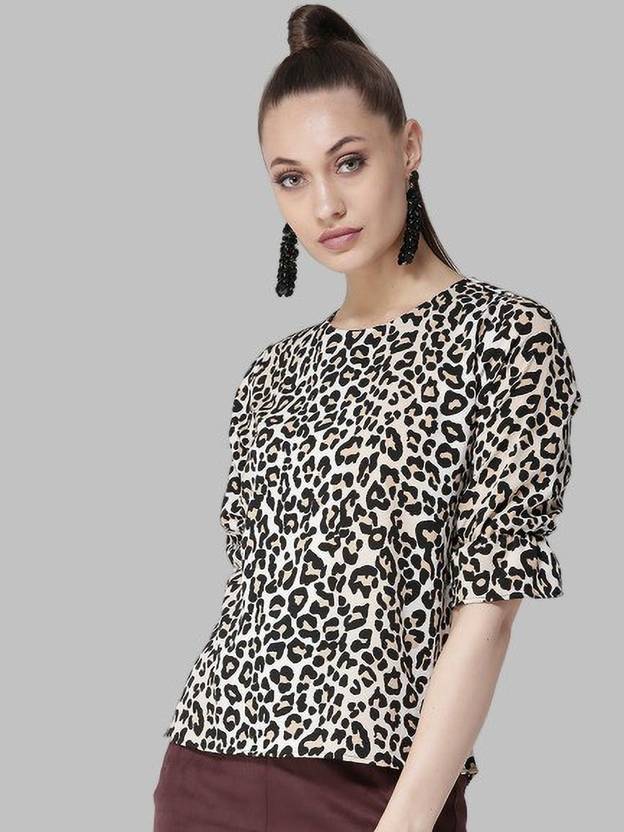 TopJunction Casual Bell Sleeve Animal Print Women Black, Beige Top - Buy TopJunction Casual Bell Sleeve Animal Print Women Black, Beige Top Online at Best Prices in India TopJunction Casual Bell Sleeve Animal Print Women Black, Beige Top - Buy TopJunction Casual Bell Sleeve Animal Print Women Black, Beige Top Online at Best Prices in India