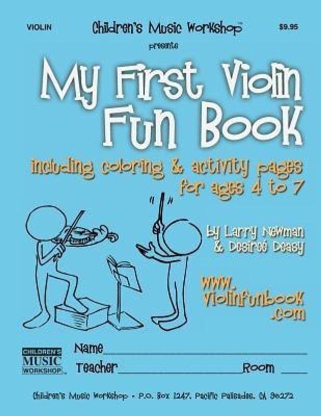 My First Violin Fun Book Buy My First Violin Fun Book by Deasy Desiree