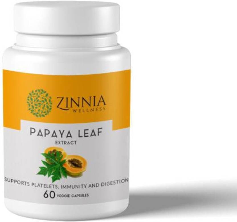 Zinnia Wellness Papaya Leaf Extract Immunity & Digestion Supports