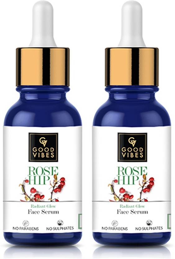 GOOD VIBES Rose Hip Radiant Glow Face Serum Price in India, Buy GOOD