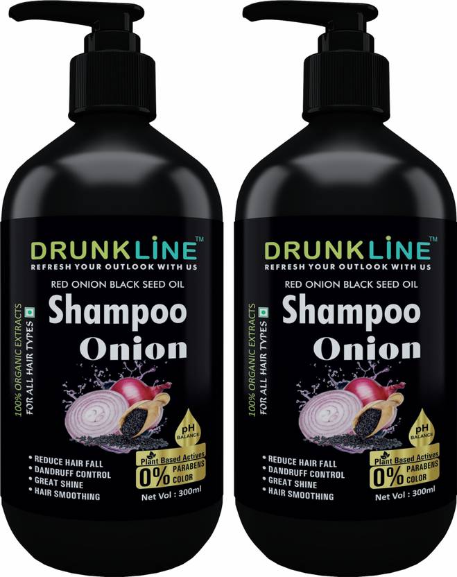 drunkline Red Onion Black Seed Oil Shampoo with Red Onion Seed Oil 100