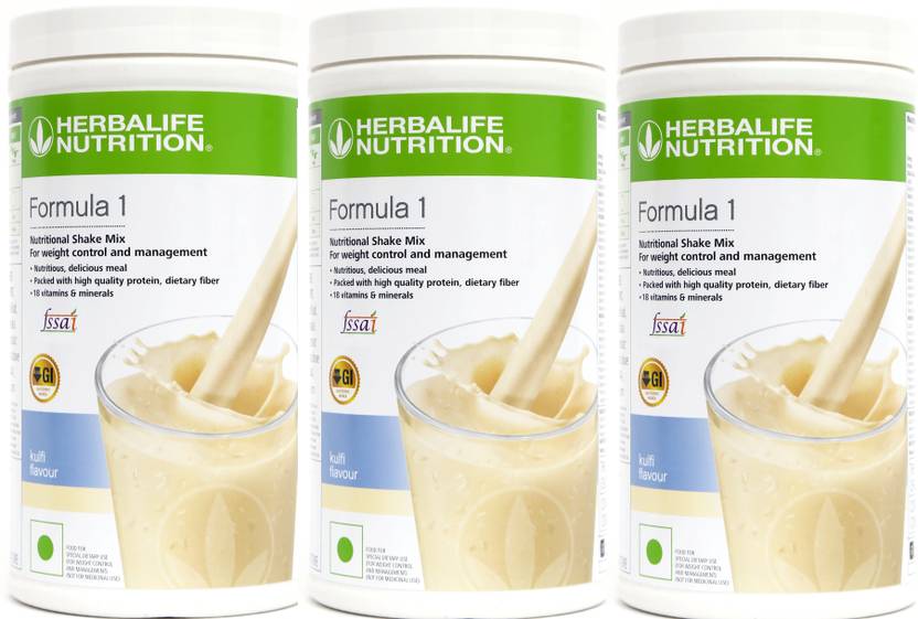Herbalife Nutrition Weight Loss Combo Pack Formula 1 KULFI Flavor ( 3