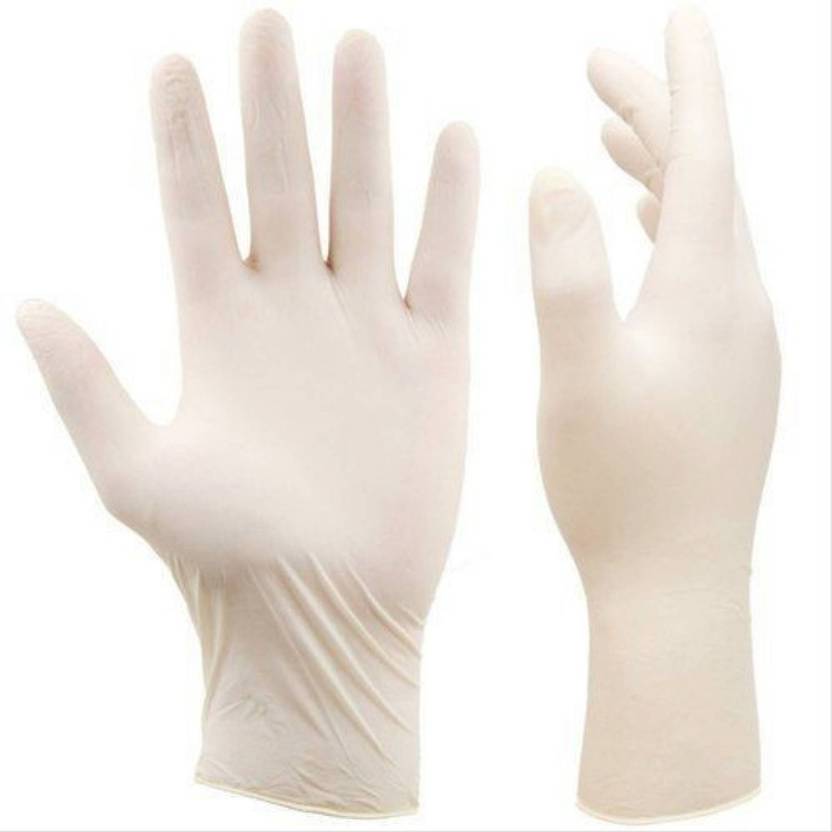 SIXTY5 Latex Examination/Surgical Gloves, S, Hand Gloves, DIS6243 Latex