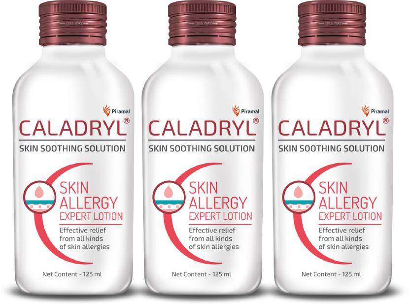 Caladryl Skin Allergy Expert Lotion and Soothing Solution for Face
