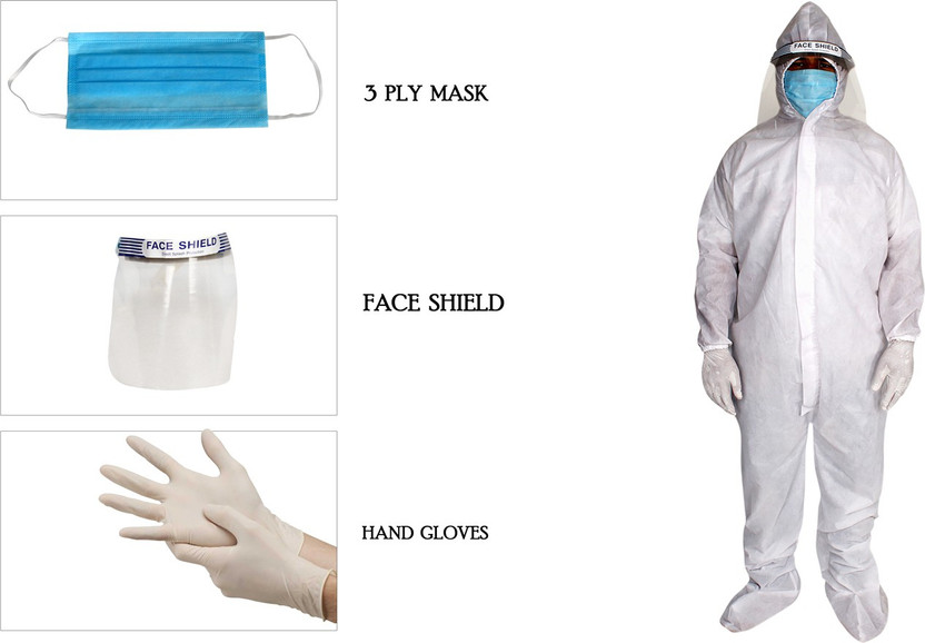Stylista PPEKit_White_8 Safety Jacket(White)