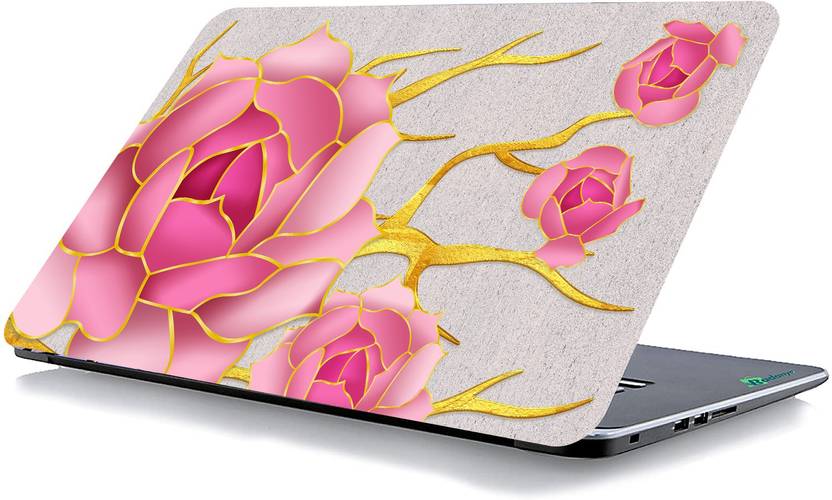 BUSY2BUY L2151 Rose Laptop Sticker Vinyl Laptop Decal 15.6 Price in