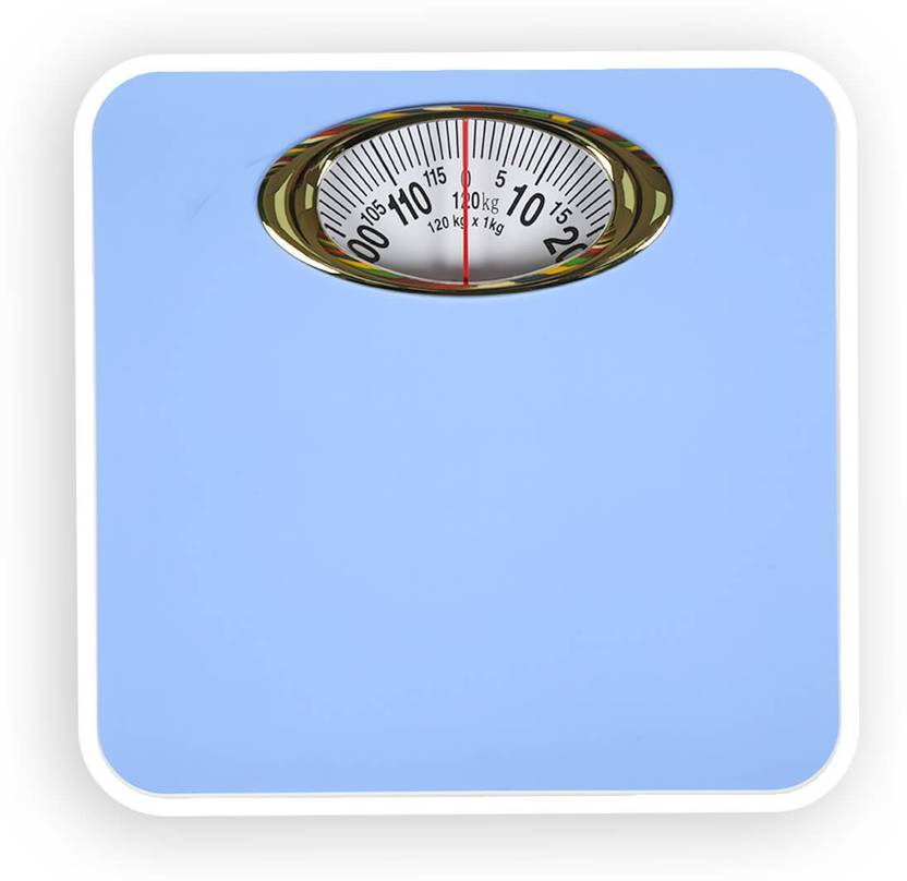 Qozent Analog Weighing Scale For Human Body (Personal Weighing Machine For Home) Capacity 120Kg