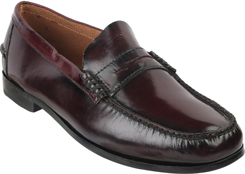 Genuine Leather Formal Slip-Op Shoes 