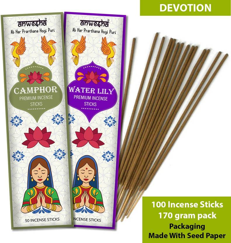 Anwesha Devotion Scented Natural Ayurvedic Incense Sticks Agarbatti