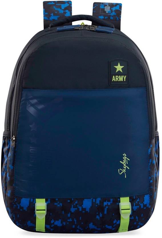 SKYBAGS ASTRO EXTRA 02 WITH RAINCOVER BP BLUE 31 L Laptop Backpack Blue