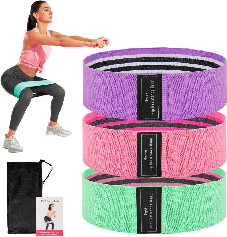 MARCRAZY Stretchable Mini Band to Workout Booty Hips Glutes Thighs Legs