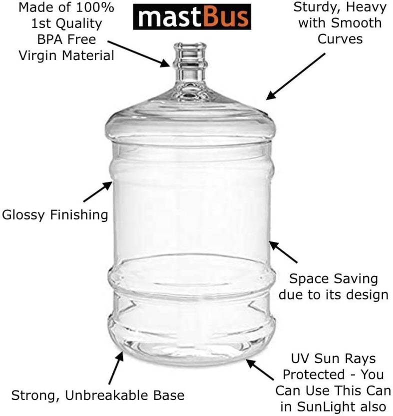 mastBus 20 Litre Water Can with Screw, Thread Cap 20 L Water Cane Price