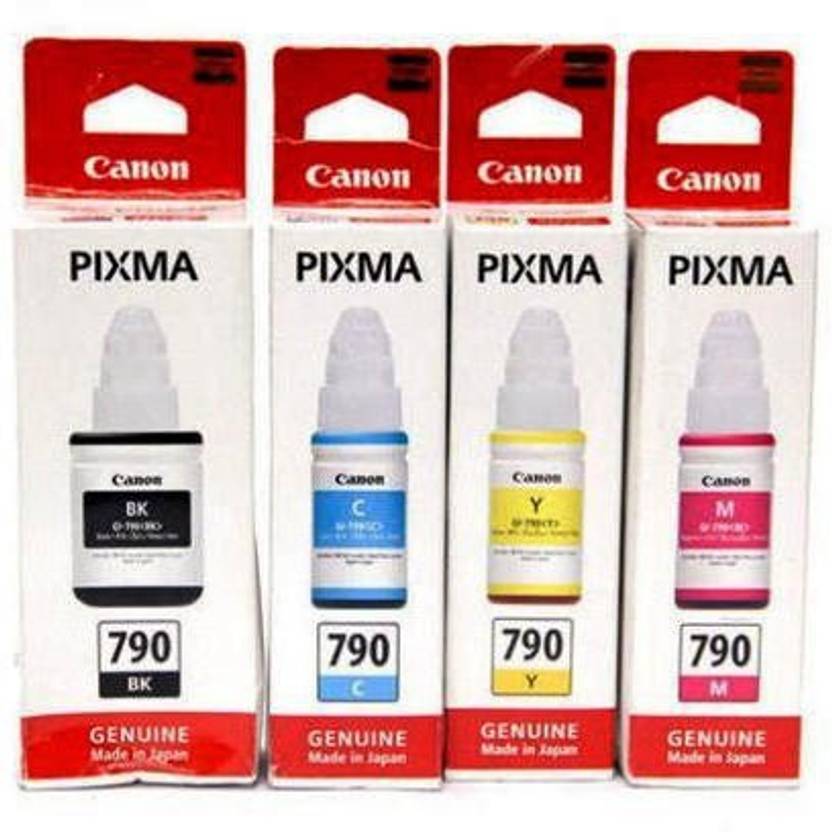Canon INK BOTTLE Black + Tri Color Combo Pack Ink Bottle Canon