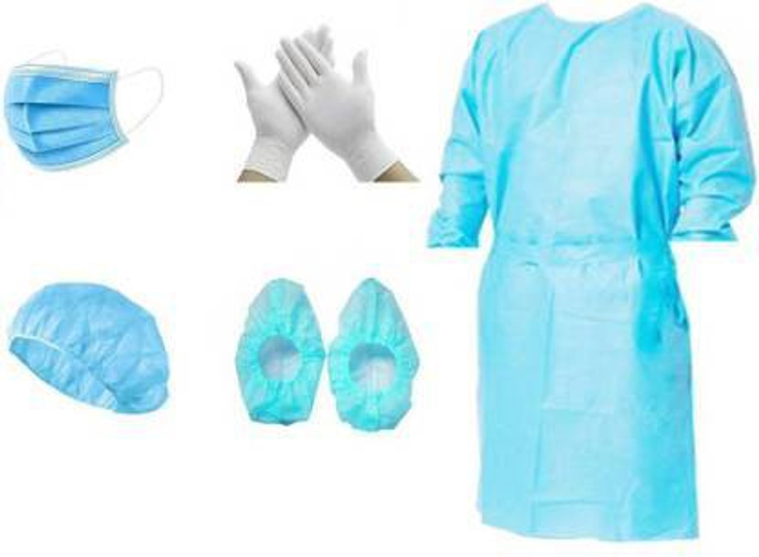supreme supreme electrotek solutions shop Supreme- PPE kit 80 GSM Personal Protective Equipment with Non-Woven Fabric Full Body Cover Free Size Safety Jacket (Blue) for Personal Safety Kit Travelling and Safety ETC Surgical Disposable and Reusable Kit Pack of 1 Set Kit Safety Jacket(Blue) - Flipkart Deal