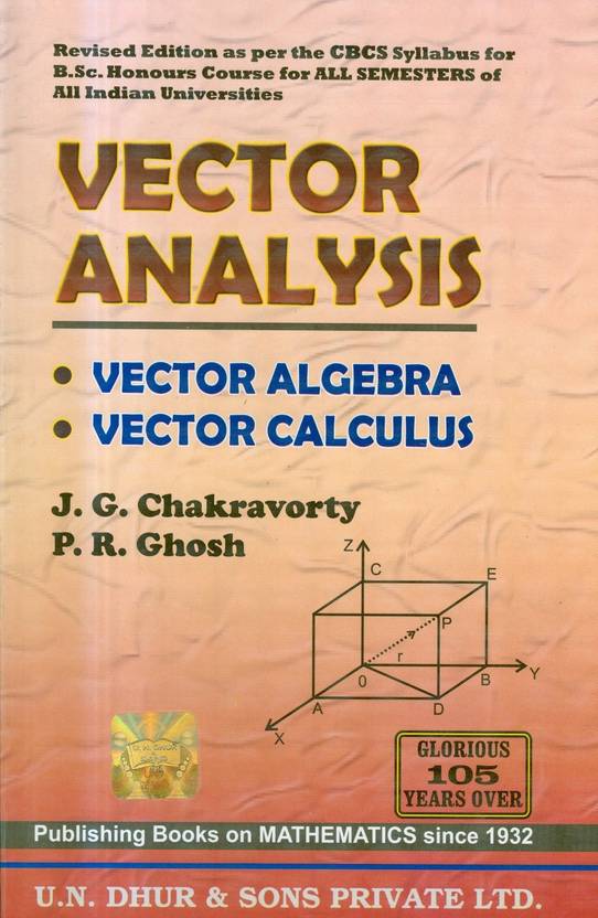 Vector Analysis Vector Algebra & Vector Calculus Buy Vector Analysis