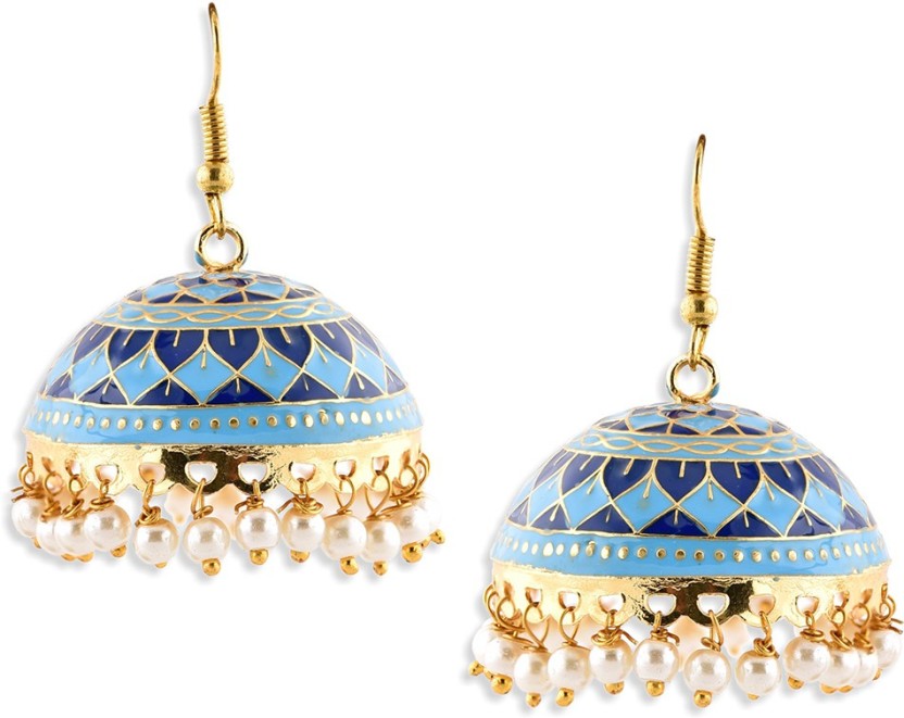 navy blue jhumkas online